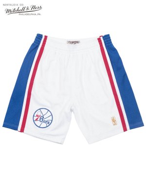 Swingman Shorts : Philadelphia 76ers Home 1996-97 / ホワイト [SMSHGS18246-P76WHIT96]
