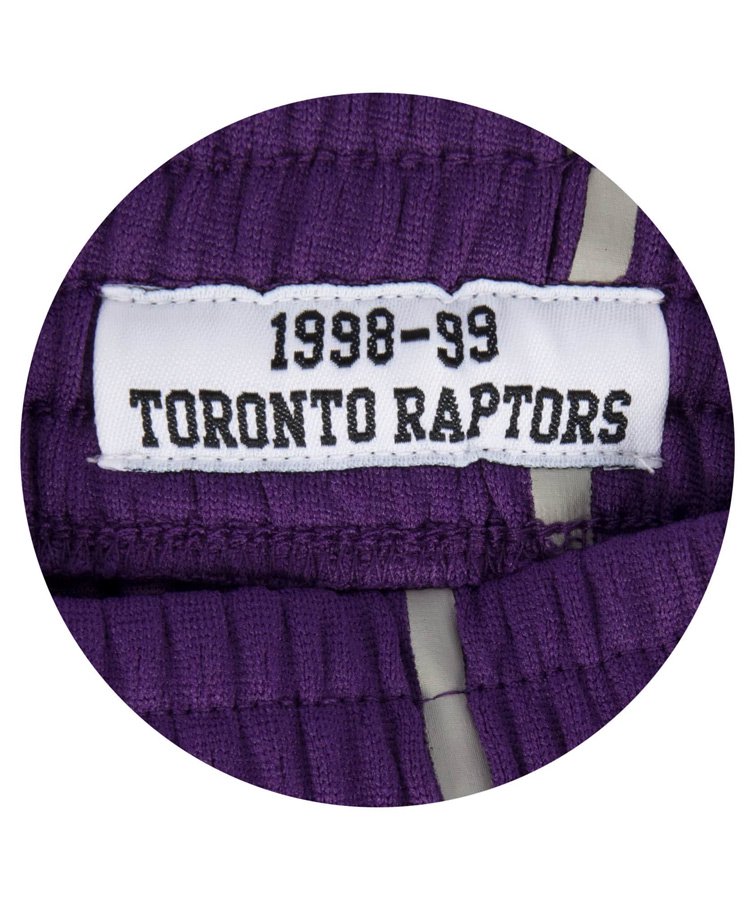 Swingman Shorts : Toronto Raptors Road 1998-99 / パープル [SMSHGS18255-TRAPURP98]