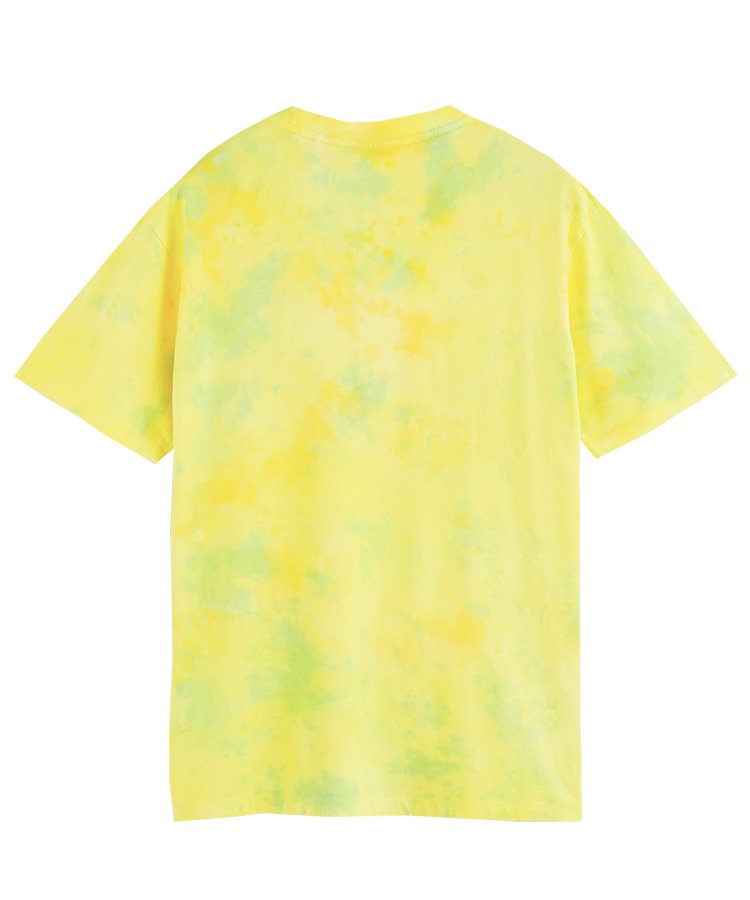 <img class='new_mark_img1' src='https://img.shop-pro.jp/img/new/icons5.gif' style='border:none;display:inline;margin:0px;padding:0px;width:auto;' />Embroidered artwork tie-dye T-shirt / イエロータイダイ [292-74426]