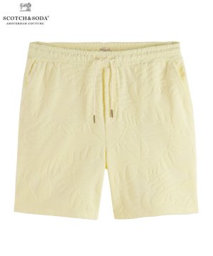 Printed jacquard shorts / バナナ [292-72518]