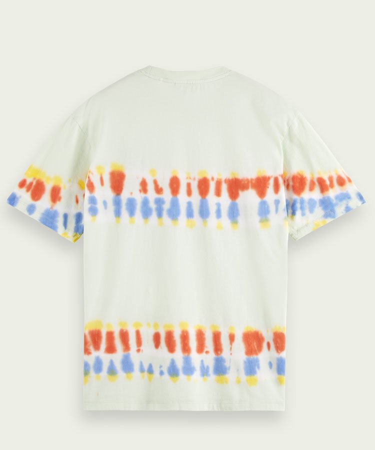 Embroidered artwork tie-dye T-shirt / ߥȥ [292-74426]