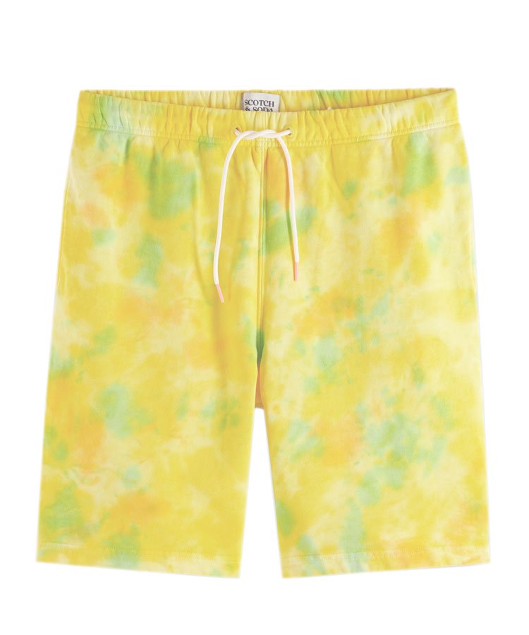 Relaxed fit tie-dye sweat shorts /  [292-72523]