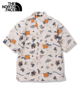 S/S Aloha Vent Shirt (ショートスリーブアロハベントシャツ) / TNFキャンプオフホワイト(TW) [NR22330]