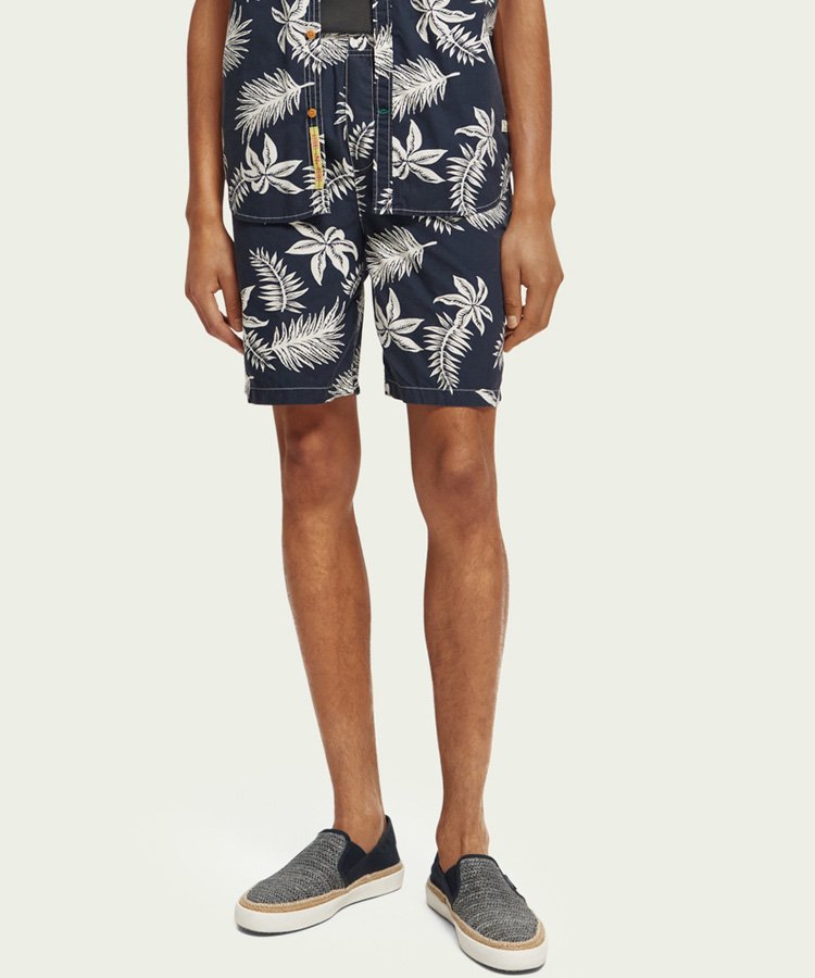Printed poplin Bermuda shorts / ͥӡ꡼ [292-72519]