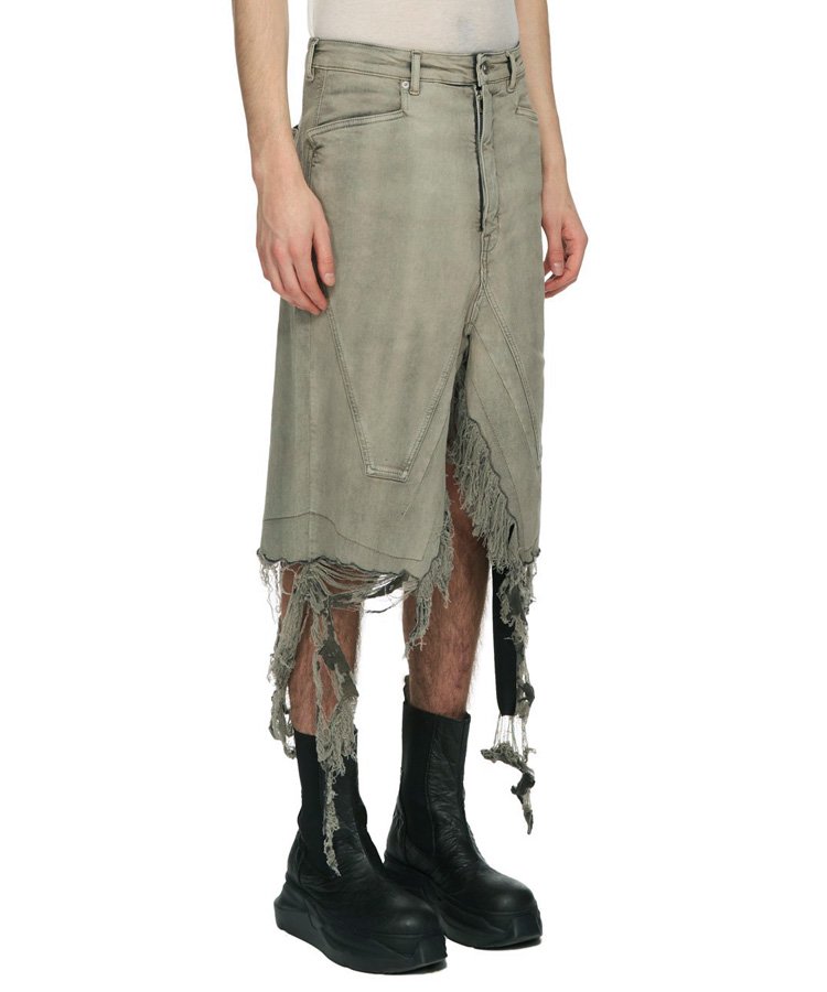 DRKSHDW by RICK OWENS 2023'SS COLLECTION「SLIVERED SKIRT」