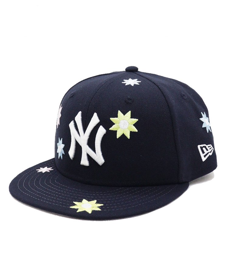 <img class='new_mark_img1' src='https://img.shop-pro.jp/img/new/icons61.gif' style='border:none;display:inline;margin:0px;padding:0px;width:auto;' />Kid's Youth 9FIFTY MLB Flower Embroidery / 2カラー