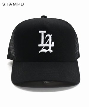LA 001 TRUCKER HAT / ブラック [SLA-U3157HT]