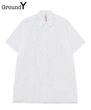 COTTON BROAD UNFIXED FRONT SHIRT / ホワイト [GS-B07-001-1-03]