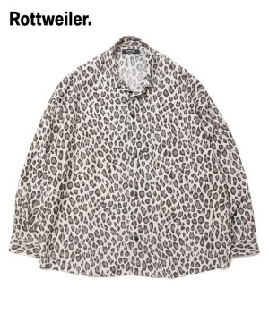<img class='new_mark_img1' src='https://img.shop-pro.jp/img/new/icons5.gif' style='border:none;display:inline;margin:0px;padding:0px;width:auto;' />R9 LEOPARD L/S SHIRT / ١ [RW24S0204]