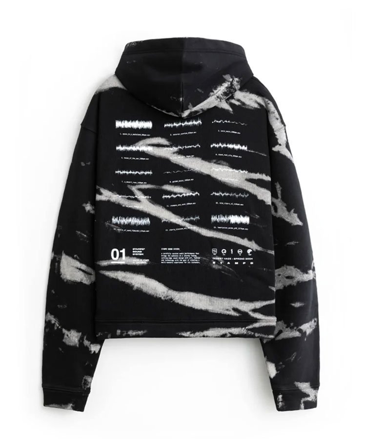 <img class='new_mark_img1' src='https://img.shop-pro.jp/img/new/icons5.gif' style='border:none;display:inline;margin:0px;padding:0px;width:auto;' />STAMPD SOUND SYSTEM TIE DYE CROPPED HOODIE / ֥饿 [SLA-M3378HD]