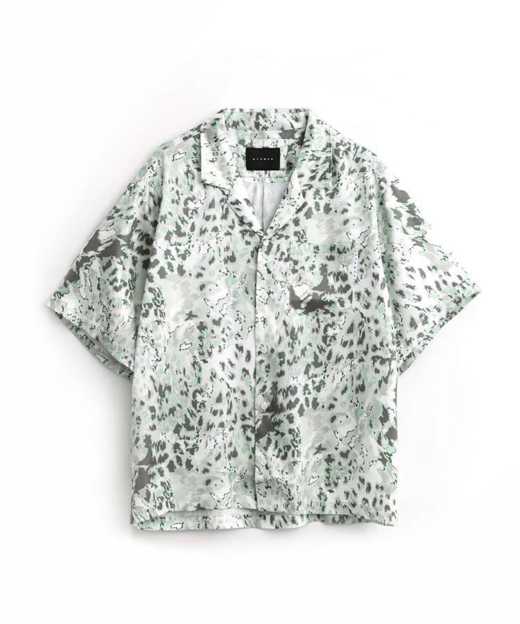 <img class='new_mark_img1' src='https://img.shop-pro.jp/img/new/icons5.gif' style='border:none;display:inline;margin:0px;padding:0px;width:auto;' />OCEAN LEOPARD CAMP COLLAR BUTTONDOWN / 쥪ѡ [SLA-M3350BD]