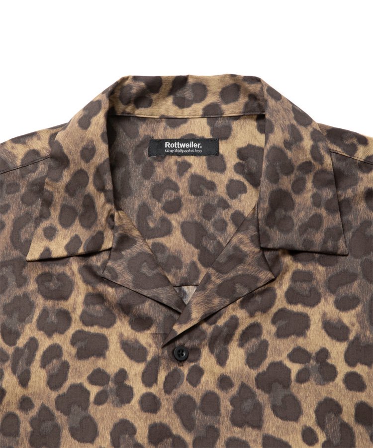 <img class='new_mark_img1' src='https://img.shop-pro.jp/img/new/icons5.gif' style='border:none;display:inline;margin:0px;padding:0px;width:auto;' />R9 LEOPARD S/S SHIRT / ١ [RW24S0207]