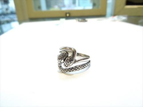蛇,ヘビ,リング- 吉祥寺 シルバーアクセサリー シルバーハート