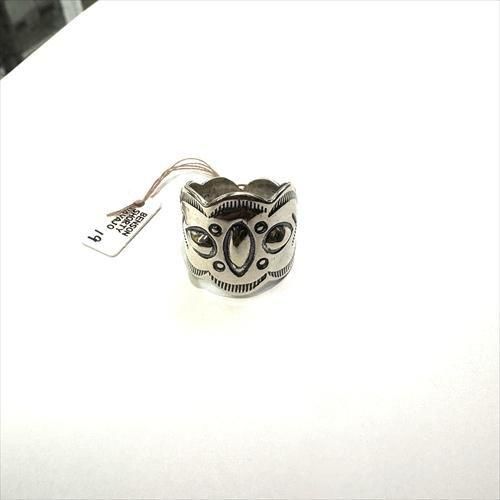 COMTEMPORARY NATIVE RC-09 STAMP RING (LARGE