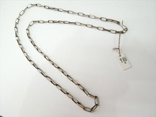 ナバホNAVAJO ハンドメイドチェーン 925シルバー製 MADE IN USA