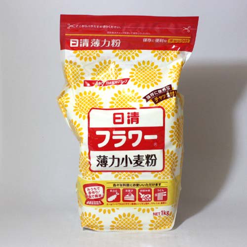 日清 フラワー薄力小麦粉 2kg - 食品