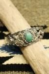 <img class='new_mark_img1' src='https://img.shop-pro.jp/img/new/icons43.gif' style='border:none;display:inline;margin:0px;padding:0px;width:auto;' />VINTAGE NAVAJO FRED HARVEY STYLE TURQUOISE SILVER BANGLE 