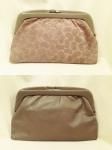 <img class='new_mark_img1' src='https://img.shop-pro.jp/img/new/icons43.gif' style='border:none;display:inline;margin:0px;padding:0px;width:auto;' />80'S PAISLEY SUEDE & LEATHER CLUTCH BAG (MADE IN ITALY/BEIGE)