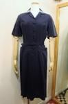 <img class='new_mark_img1' src='https://img.shop-pro.jp/img/new/icons43.gif' style='border:none;display:inline;margin:0px;padding:0px;width:auto;' />50'S OPEN COLLAR SHORT SLEEVE DRESS WITH BELT (NVY/WHT)