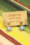 <img class='new_mark_img1' src='https://img.shop-pro.jp/img/new/icons43.gif' style='border:none;display:inline;margin:0px;padding:0px;width:auto;' />VINTAGE NAVAJO FRED HARVEY STYLE THUNDERBIRD DANGLING SILVER EARRINGS