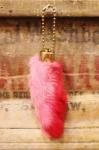 <img class='new_mark_img1' src='https://img.shop-pro.jp/img/new/icons43.gif' style='border:none;display:inline;margin:0px;padding:0px;width:auto;' />DEAD STOCK 70'S RABBIT FOOT LUCKY CHARM KEY CHAIN (PLM/PNK)