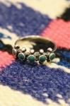 <img class='new_mark_img1' src='https://img.shop-pro.jp/img/new/icons43.gif' style='border:none;display:inline;margin:0px;padding:0px;width:auto;' />VINTAGE FRED HARVEY ERA ZUNI OR NAVAJO SNAKE EYE TURQUOISE SLIVER RING