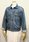 <img class='new_mark_img1' src='https://img.shop-pro.jp/img/new/icons43.gif' style='border:none;display:inline;margin:0px;padding:0px;width:auto;' />70'S FRONT PLEATED DENIM JACKET (D.BLE)