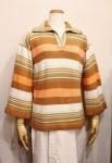 <img class='new_mark_img1' src='https://img.shop-pro.jp/img/new/icons43.gif' style='border:none;display:inline;margin:0px;padding:0px;width:auto;' />70'S BELL SLEEVE BORDER SWEATER (WHT/PNK/BRN/GRN)