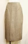 <img class='new_mark_img1' src='https://img.shop-pro.jp/img/new/icons43.gif' style='border:none;display:inline;margin:0px;padding:0px;width:auto;' />40'S50'S HOUNDSTOOTH WOOL TIGHT SKIRT (WHT/BRN/OD)