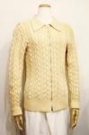 <img class='new_mark_img1' src='https://img.shop-pro.jp/img/new/icons43.gif' style='border:none;display:inline;margin:0px;padding:0px;width:auto;' />40'S50'S FULL ZIP WOOL CABLE SWEATER (CRM)