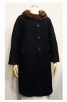 <img class='new_mark_img1' src='https://img.shop-pro.jp/img/new/icons43.gif' style='border:none;display:inline;margin:0px;padding:0px;width:auto;' />50'S MINK FUR COLLAR WAFFLE CLOTH COAT (BLK/BRN)