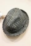 <img class='new_mark_img1' src='https://img.shop-pro.jp/img/new/icons43.gif' style='border:none;display:inline;margin:0px;padding:0px;width:auto;' />VINTAGE STETSON TARTAN CHECK FEDORA HAT (GRY/BLE/WHT)