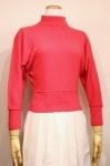 <img class='new_mark_img1' src='https://img.shop-pro.jp/img/new/icons43.gif' style='border:none;display:inline;margin:0px;padding:0px;width:auto;' />50'S HI-NECK DOLMAN SLEEVE KNIT SWEATER (PNK)