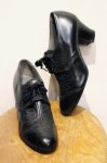 DEAD STOCK 40'S WING TIP OXFORD SHOES (BLK)