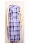 <img class='new_mark_img1' src='https://img.shop-pro.jp/img/new/icons43.gif' style='border:none;display:inline;margin:0px;padding:0px;width:auto;' />50'S60'S CHECK SLEEVELESS COTTON NEP DRESS (PPL/BLE)