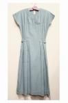 <img class='new_mark_img1' src='https://img.shop-pro.jp/img/new/icons43.gif' style='border:none;display:inline;margin:0px;padding:0px;width:auto;' />40'S50'S FRENCH SLEEVE COTTON UNIFORM DRESS (GRN)