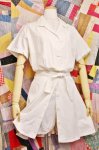 40'S WRIGHT & DITSON GYM SUIT SEPARATE TYPE (WHT)