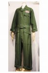 60'S US ARMY COTTON SATIN JUMPSUITS (OD)