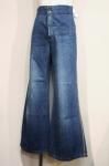 <img class='new_mark_img1' src='https://img.shop-pro.jp/img/new/icons43.gif' style='border:none;display:inline;margin:0px;padding:0px;width:auto;' />70'S DENIM WIDE LEG FLARE PANTS (D.BLE)