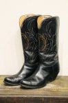 50'S JUSTIN WESTERN BOOTS (BLK)