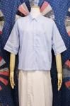 <img class='new_mark_img1' src='https://img.shop-pro.jp/img/new/icons43.gif' style='border:none;display:inline;margin:0px;padding:0px;width:auto;' />DEAD STOCK 60'S GINGHAM CHECK ROLL SLEEVE SHIRTS (H.BLE/WHT)