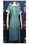 <img class='new_mark_img1' src='https://img.shop-pro.jp/img/new/icons43.gif' style='border:none;display:inline;margin:0px;padding:0px;width:auto;' />40'S LORALYN ROUND COLLAR COTTON DRESS (GRN/WHT)