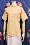 <img class='new_mark_img1' src='https://img.shop-pro.jp/img/new/icons43.gif' style='border:none;display:inline;margin:0px;padding:0px;width:auto;' />DEAD STOCK 60'S VAN HEUSEN V-TAPER GRAPH CHECK B.D SHIRTS (ORG/BRN)