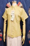 DEAD STOCK 60'S STRIPE TAPER AND LONGTAIL B.D SHIRTS (YLW/GRN/BLE)