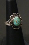 <img class='new_mark_img1' src='https://img.shop-pro.jp/img/new/icons43.gif' style='border:none;display:inline;margin:0px;padding:0px;width:auto;' />VINTAGE NAVAJO SCALLOP EDGE TURQUOISE SILVER RING