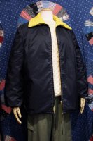<img class='new_mark_img1' src='https://img.shop-pro.jp/img/new/icons21.gif' style='border:none;display:inline;margin:0px;padding:0px;width:auto;' />60'S REVERSIBLE FULL ZIP QUILTING JACKET (YLW/BLK) ★20%OFF 10000円→