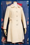 60'S Frank Gallant SPREAD COLLAR NEP WOOL COAT (IVY)