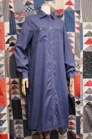70'S FULL SNAP SHIRT DRESS (S.BLE)