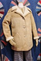 <img class='new_mark_img1' src='https://img.shop-pro.jp/img/new/icons43.gif' style='border:none;display:inline;margin:0px;padding:0px;width:auto;' />80'S SHEEPSKIN MOUTON RANCH COAT (MADE IN USA/BEIGE)
