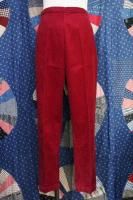 60'S Jeanie by BLUE BELL CORDUROY CIGARETTE PANTS (BDX)